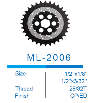chainring type ML-2006 from SUMLON - chainring wholesaler