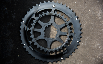 Three connection methods of chain wheel and spindle.