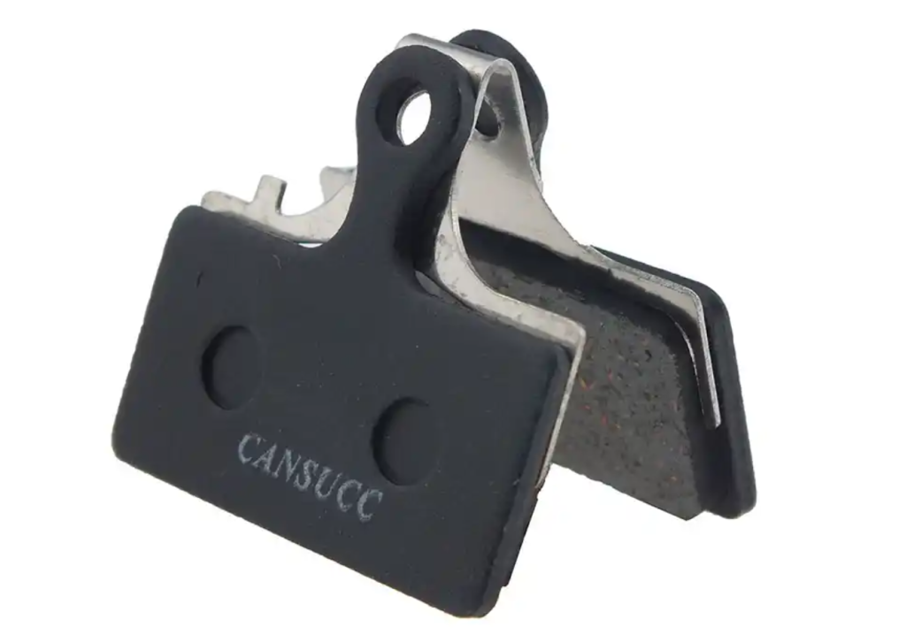 Steel disc brake pad backing plate